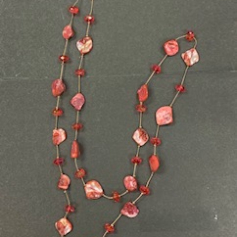 Ashley Stuart Beaded Necklace (20 inch)